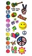 Hippie Pride Temporary Tattoo Kit