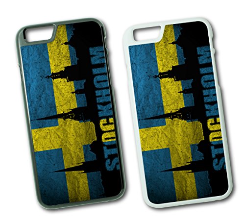 iPhone Schweden Stockholm 1 Hard Tasche Flip Hülle Case Cover Schutz Handy iPhone 6 Schwarz