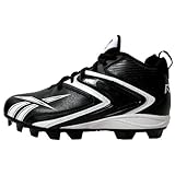IMAGE OF Reebok Men's NFL Ferocious M12 Football Cleat,Black/White,11 M