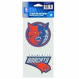 NBA Charlotte Bobcats 4-by-8 Die Cut Decal
