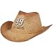 Authentic Straw
NASCAR Chase Authentics Carl Edwards Ladies Straw Cowboy Hat