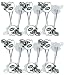 New York JETS NFL Set Bathroom Shower Curtain Hooks Rings