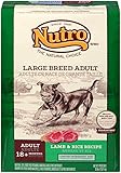 NUTRO Large Breed Adult Dog Food Lamb and Rice Recipe 30 Pounds