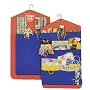 Two Sided Hanging Closet Gift Wrap Bag Ribbon Roll Wrapping Paper Birthday Christmas Supplies Giftwrap Craft and Tool Organizer