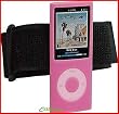 Pink Skin Case Cover + Armband for Apple iPod Nano 4th GEN