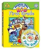 School Zone Pencil-Pal Software Big First Grade (CD-ROM & Book)