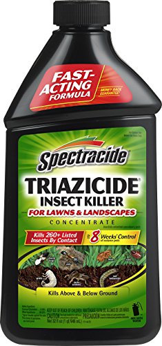 Spectracide 95829 Triazicide Once and Done! Insect Killer, 32-Ounce Concentrate