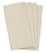 Kitchen & Housewares : Park B.Smith Eco Astor 4-Piece Recycled Cotton Napkin Set, Cream