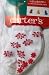Baby Boy or Girl, New Born 0-3 Months, Shoe Size 0, Christmas Snow Flake Socks