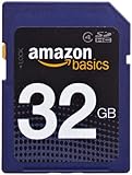 AmazonBasics 32 GB Class 4 SDHC Flash Memory Card