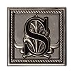Monogram Keychain - S Monogram Keychain - S