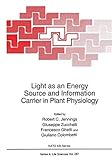 Light as an energy source and information carrier in plant physiology