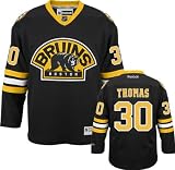 Tim Thomas Jersey: Reebok Alternate #30 Boston Bruins Premier Jersey