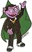 Sesame Street Cartoon Patch - 5.25 The Count - RARE!