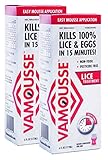 Vamousse Head Lice Treatment Mousse - 160ml **2 PACK DEAL**