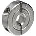 Climax Metal H2C-025-S Shaft Collar, Stainless Steel, Two Piece , Clamp Style, 1/4" Bore, 13/16" OD, 1/4" Wide, With 4-40 Clamp Screw
