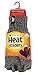 Mens Pair of Heat Holder 2.3 tog Thermal knitted FINGERLESS Gloves Charcoal Grey