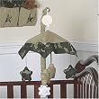 Green Camo Military Camouflage Army Musical Baby Crib Mobile by JoJo Designs