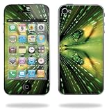 Apple iPhone 4 Protective Skin Decal Sticker 16GB 32GB - Matrix