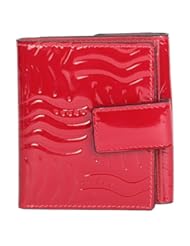 Apparel: Cross Women Charol Bifold Wallet With Coin Purse - AC518198 (Red)