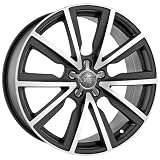 19 Inch Audi Wheels Rims Black (set of 4)