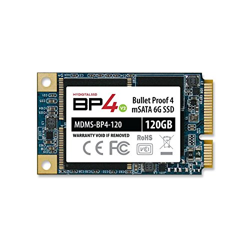 MyDigitalSSD 120GB (128GB) BP4 V2 50mm SATA III 6G mSATA SSD Solid State Drive - MDMS-BP4-120