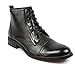 Ferro Black Cap to Lace up Men's Dress Ankle Boot Modern 806013