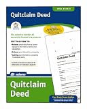 Adams Quitclaim Deed Form 85 X 11 Inch White LF298