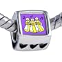 Pandora Style Bead Religion-Christian Church Choir Photo Heart European Charm Beads Fits Pandora Bracelet