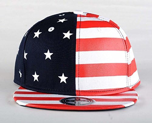 iWUKE US Flag Hip-hop Baseball Cap
