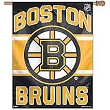 NHL Boston Bruins Vertical Flag, 27 x 37", Multicolor