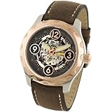 Stuhrling Original Mens Lifestyle Nordic Skeleton Automatic Leather Strap Watch # 200.332S5K54 by St�hrling Original