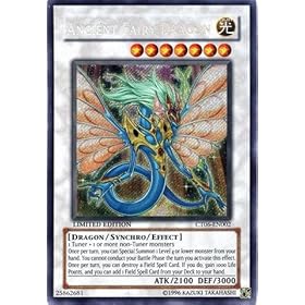  Yu-Gi-Oh! - Ancient Fairy Dragon - 2009 Collectors Tins - #CT06-EN002 - Limited Edition - Secret Rare