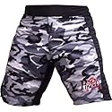 Camo Gray MMA Grappling Piranha Gear Board Shorts