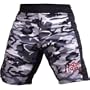 Camo Gray MMA Grappling Piranha Gear Board Shorts, Large