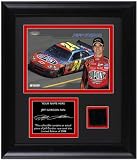 Jeff Gordon Framed 6x8 Photograph with Race Tire and Personalized Nameplate