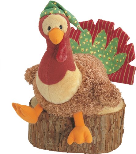 Childrens Toyshop  Toys : Gund 9-Inch Turkey Time