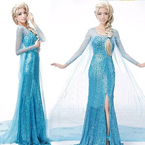 Valley Wear Adult Woman's Frozen Elsa Party Dress (XL)
