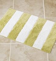 Riviera Stripe Bath & Pedestal Mats [T36-8405M-S]