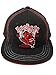Lucky 13 Grease Gas Glory Red Devil Panel Cap Lucky 13 Embroidered Cap