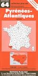 Carte routi�re : Pyr�n�es-Atlantiques