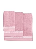 Javier Larráinzar Juego Toallas 3 Piezas Flamenco (Rosa)