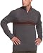 Columbia Sportswear Men's Roc Half Zip Sweater,Coal Stripe,XX-Large