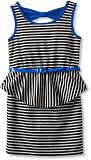 My Michelle Girls 7-16 Striped Peplum