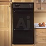 Magic Chef 9122VUV 24 Single Gas Wall Oven with Deluxe Lower Broiler, 2 Anti-Tip Oven... by 