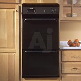 Click here to buy Magic Chef 9122XUB 24 Single Gas Wall Oven with Deluxe Lower Broiler, 2 Anti-Tip Oven....