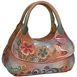Anuschka Mini Multi-Pocket Flap Satchel Leather Handbags