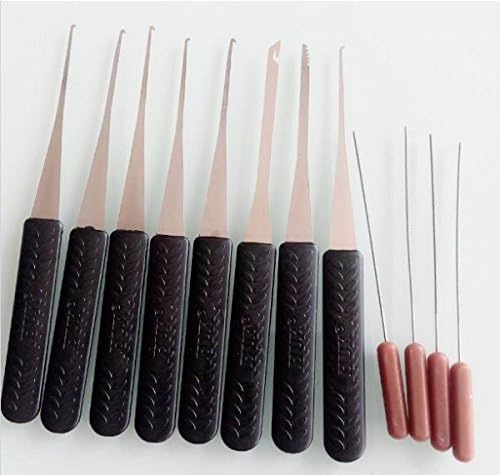 12pcs Lock Broken Key Extractor Remove Removal Hooks Needle Lock