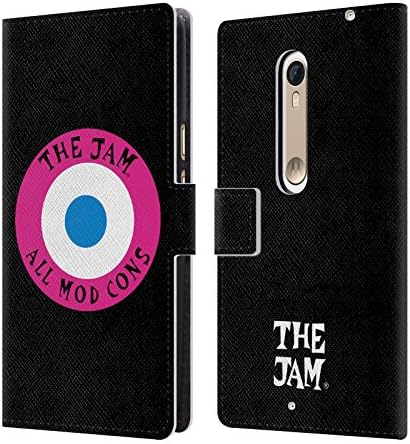 Official The Jam All Mod Cons Key Art Leather Book Wallet Case Cover For Motorola Moto X Style / Pure