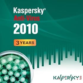 Pack of 10 CDs Kaspersky Labs Antivirus 2010 *3 YEAR* 1 user OEM, UK edition (for system builders only)